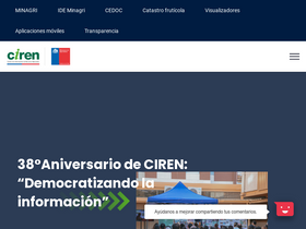'ciren.cl' screenshot