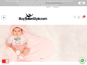 'buyitalianstyle.com' screenshot