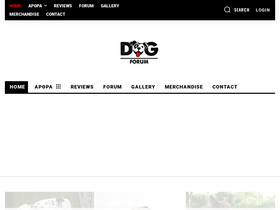 'dogforum.gr' screenshot