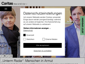 'caritas-wien.at' screenshot