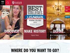 'flagler.edu' screenshot
