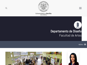 'calidad.udenar.edu.co' screenshot