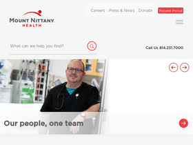 'mountnittany.org' screenshot