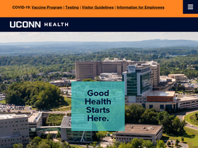 'uchc.edu' screenshot