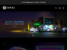 'nyxigaming.com' screenshot