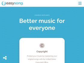 'easysong.com' screenshot