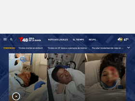 'telemundoareadelabahia.com' screenshot