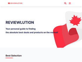 'reviewlution.ca' screenshot