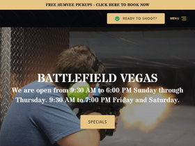 'battlefieldvegas.com' screenshot