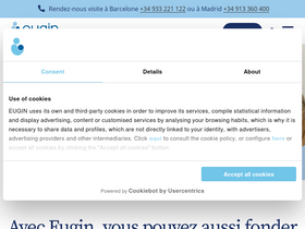 'eugin.fr' screenshot