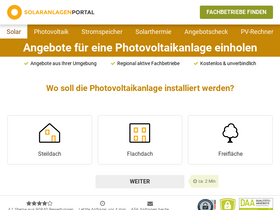'solaranlagen-portal.com' screenshot
