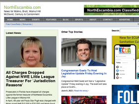 'northescambia.com' screenshot