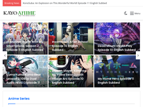 'kayoanime.com' screenshot