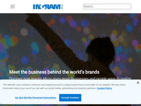 'ingrammicro.com' screenshot