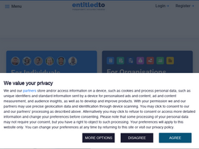 'entitledto.co.uk' screenshot