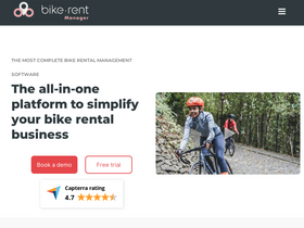 'bikerentalmanager.com' screenshot