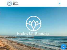 'healthyliferecovery.com' screenshot