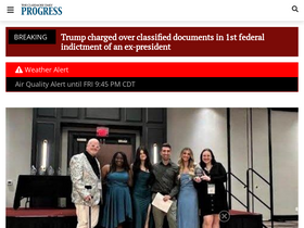 'claremoreprogress.com' screenshot