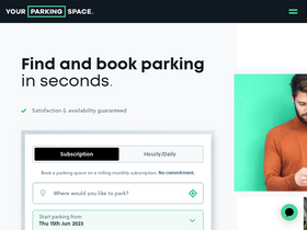 'yourparkingspace.co.uk' screenshot