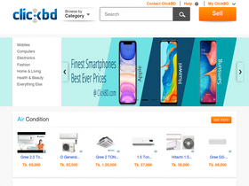 'clickbd.com' screenshot