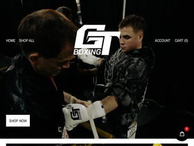 boxingt.com homepage screenshot