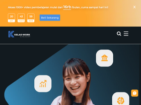 'kelas.work' screenshot