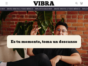 Vibra México website screenshot