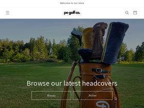 pegolfer.com homepage screenshot