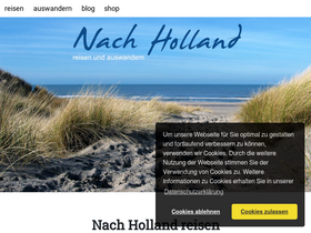 'nach-holland.de' screenshot