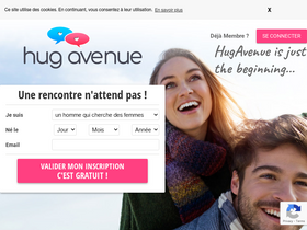 'hugavenue.com' screenshot