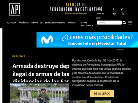 'agenciapi.co' screenshot