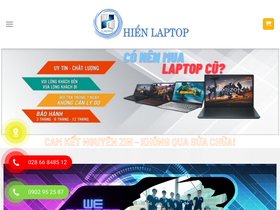 'hienlaptop.com' screenshot