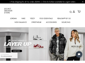 'secretsneakerstore.com' screenshot