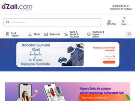 'azall.com' screenshot