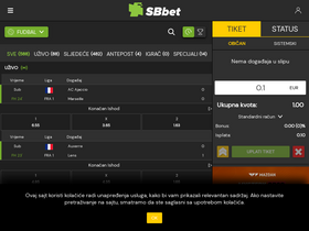 'sbbet.me' screenshot