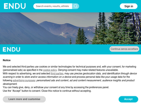 'endu.net' screenshot