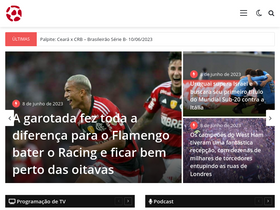 'trivela.com.br' screenshot