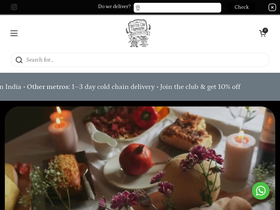 thespottedcow.in homepage screenshot