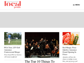 'localprofile.com' screenshot