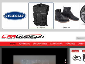'carguide.ph' screenshot
