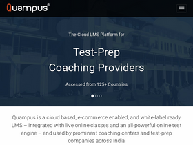 'quampus.com' screenshot