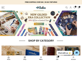 Ieebee homepage screenshot
