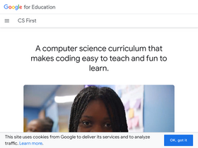 'csfirst.withgoogle.com' screenshot