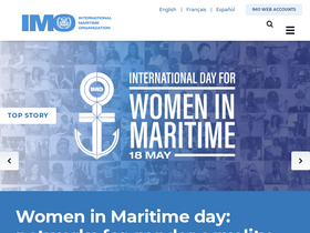 'imo.org' screenshot