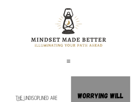 'mindsetmadebetter.com' screenshot