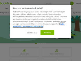 'bookline.ro' screenshot