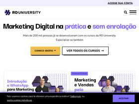 'rduniversity.com.br' screenshot