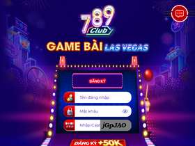 'vao789club.win' screenshot
