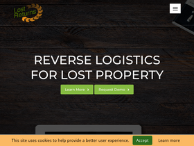 'lostreturns.com' screenshot