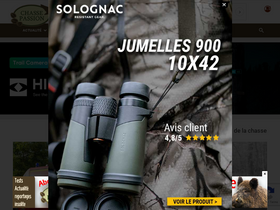 'chassepassion.net' screenshot